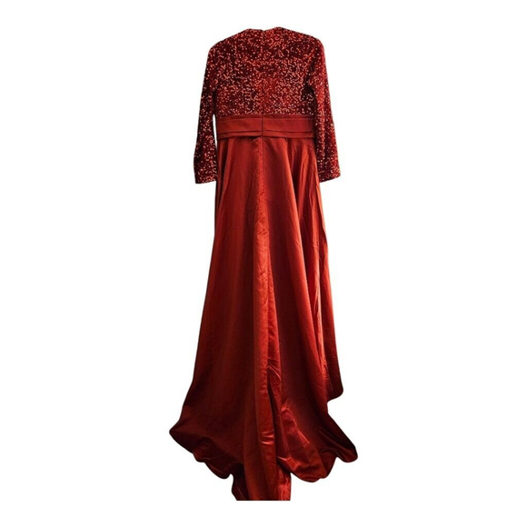 LanTing Wedding Dress, M, Red - Picture 10 of 14